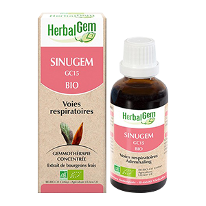 Sinugem HerbalGem : complexe de gemmotherapie pour les voies respiratoires bio